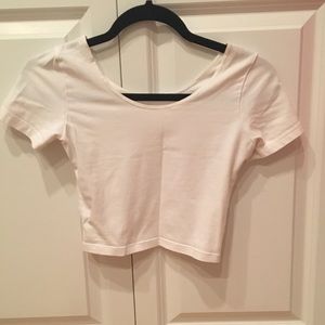 White Crop Top